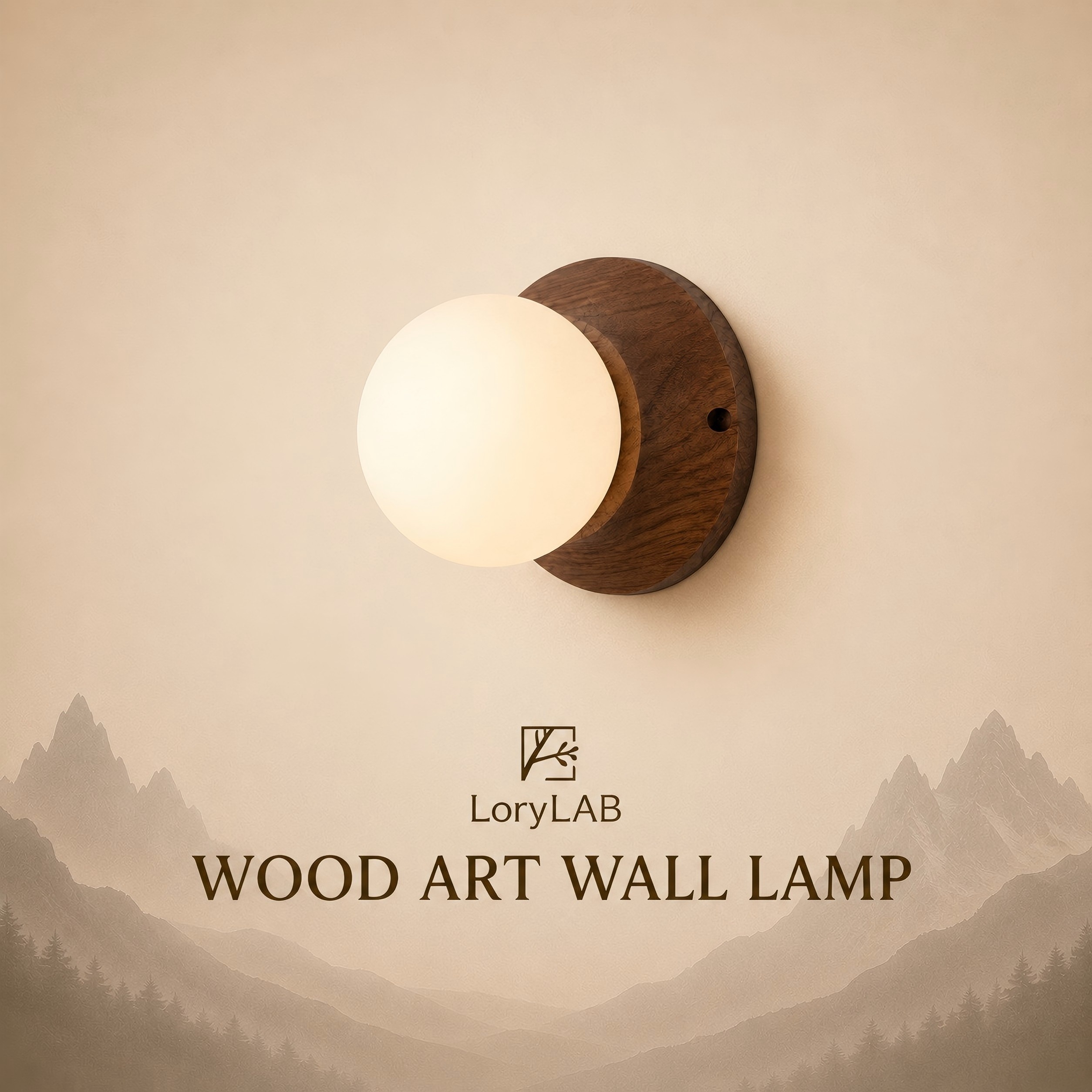 Modern Ash Wood Pendant Light in the LoryLAB new arrivals collection