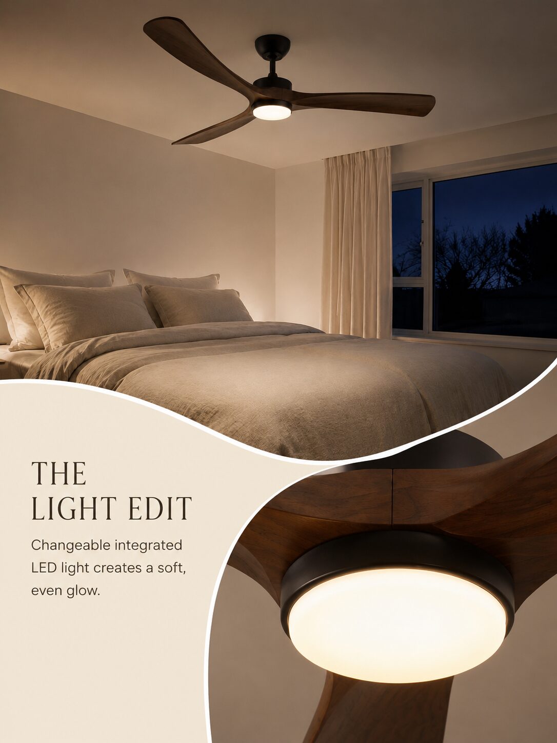 The Light Edit — changeable integrated LED light