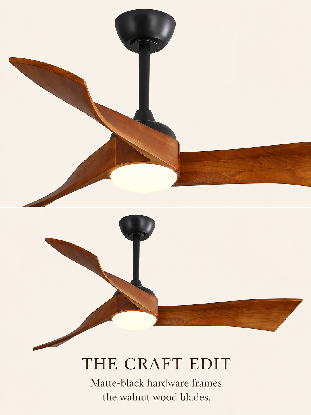 Walnut Color product specifications card