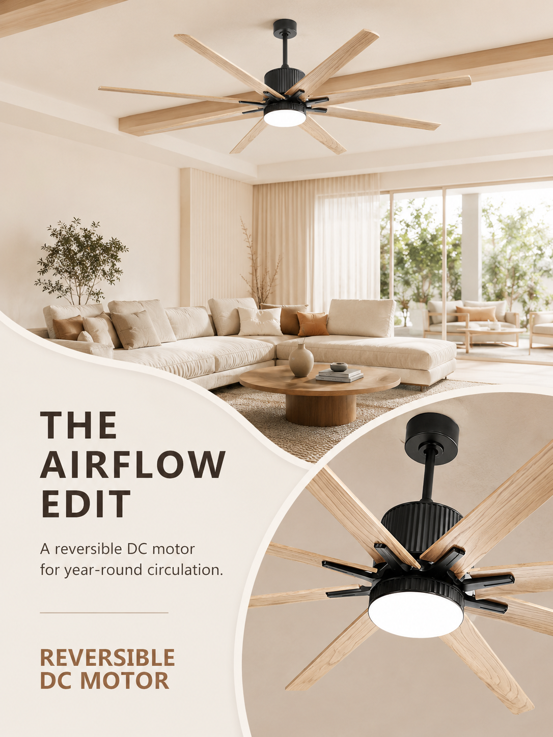 The Adjustment Edit for Type A ceiling fan