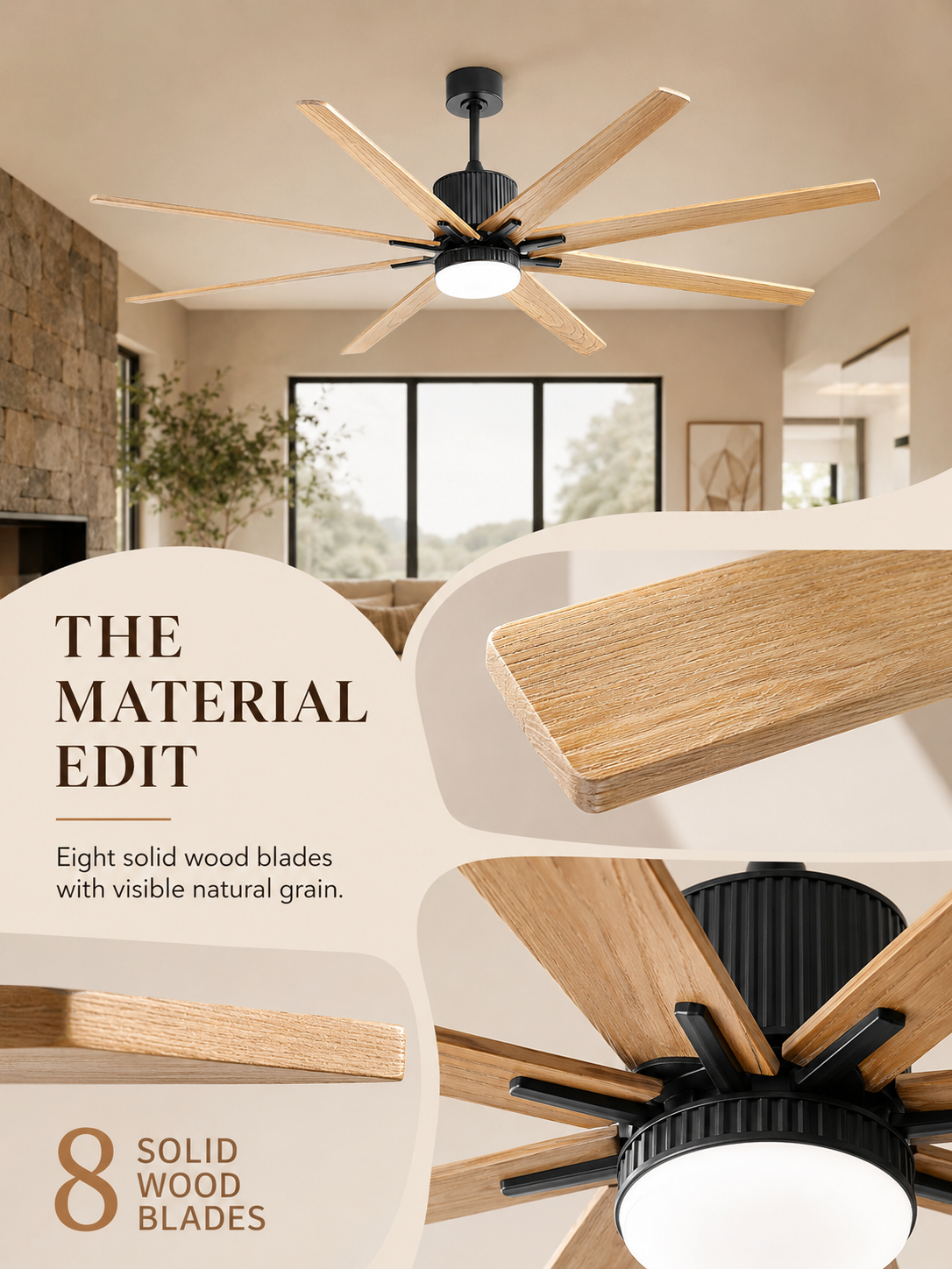 The Material Edit for Type A ceiling fan